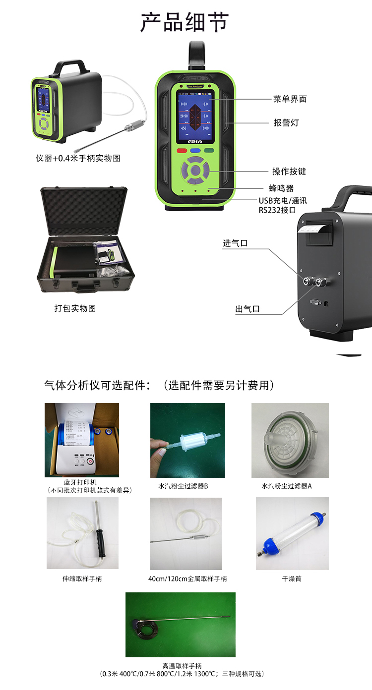 建筑室內(nèi)CO2二氧化碳分析測(cè)定儀器